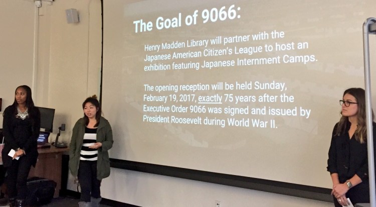 Students present in TALK PR Showcase