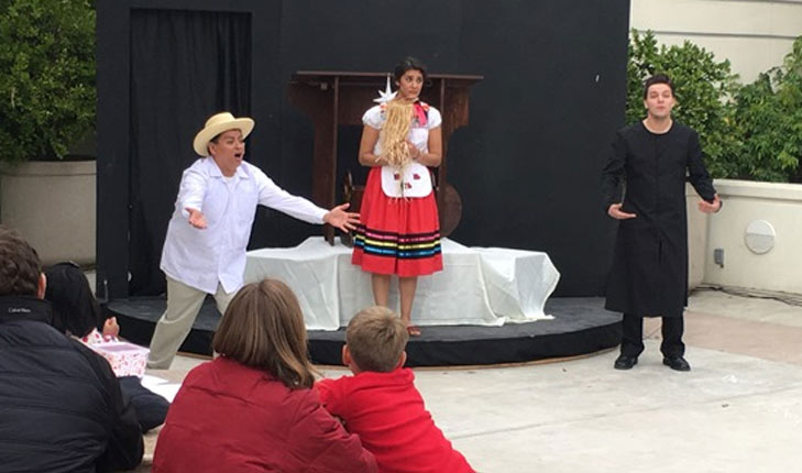 Scene from Lucinda children's opera