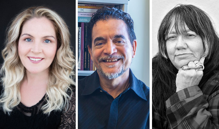 Kristin FitzPatrick, Arturo Arias and Wendy Rose