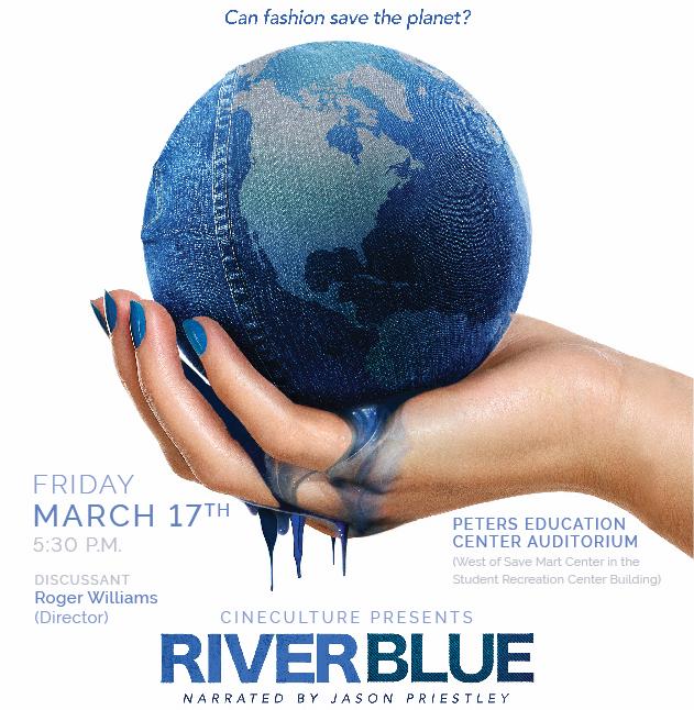 CineCulture flyer for screening of RiverBlue
