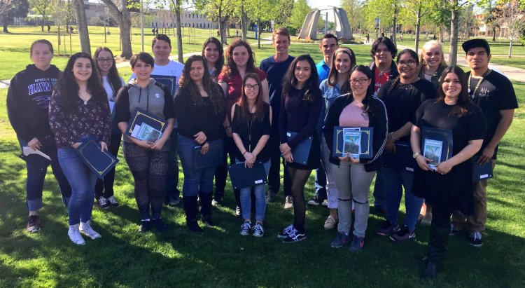 Winners from 2017 Young Writers' Conference