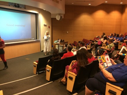 Honora Chapman delivers keynote address