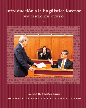 Book cover of "Introducción a la lingüística forense"
