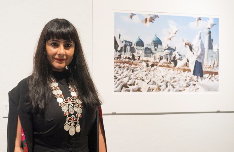 Afghani photo journalist Farzana Wahidy
