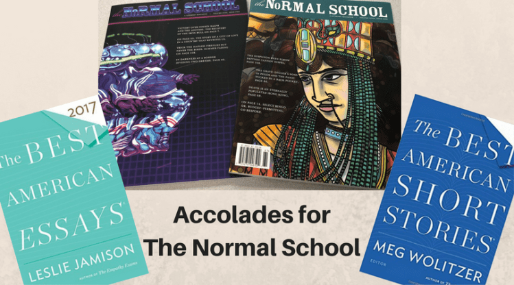 The Normal School literary magazine wins accolades