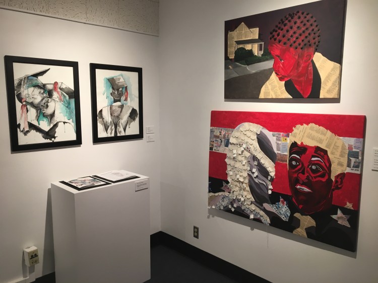 Artwork on display in Fresno State's Dean's Gallery
