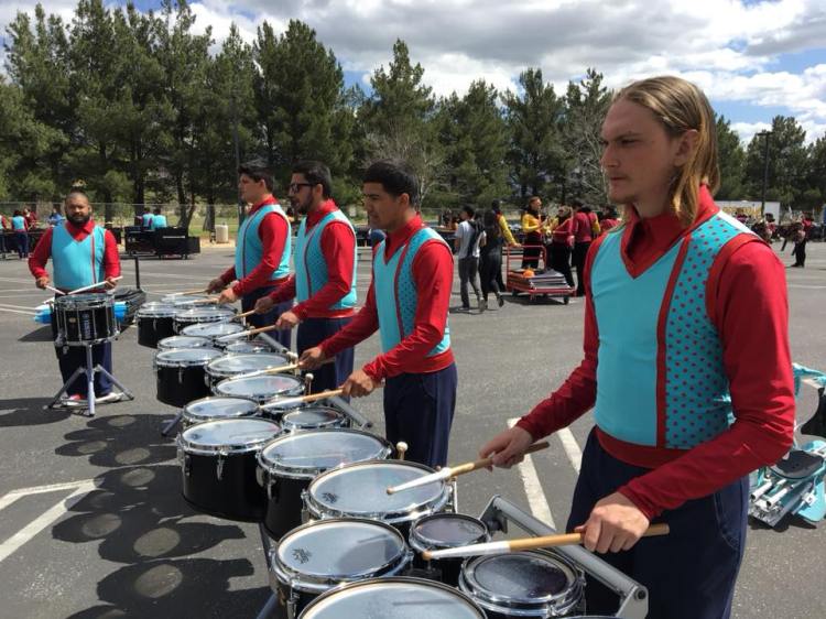 Red Wave indoor percussion ensemble
