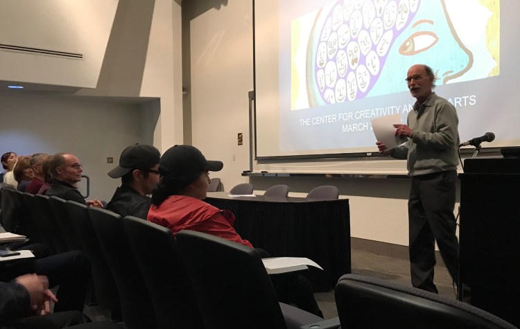 Dr. Robert V. Levine gives a lecture on the "Voices in our Head."