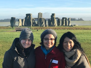 From left, Melissa Noriega, Samina Najmi and Janette Porraz