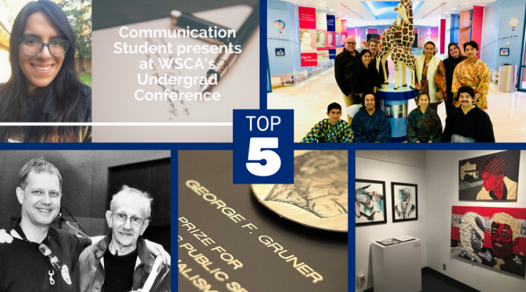 Featured images from March's Top 5 articles