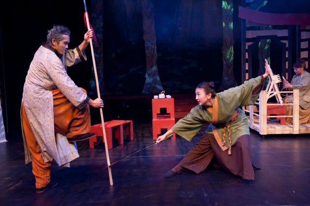 Thuy Duong in production of "Mulan"