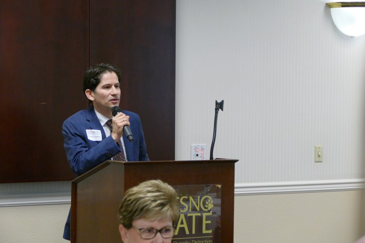 College of Arts and Humanities Dean Saúl Jiménez-Sandoval, Ph.D.