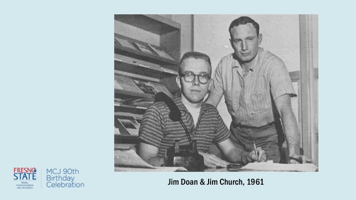 Jim Doan and Jim Church, 1961
