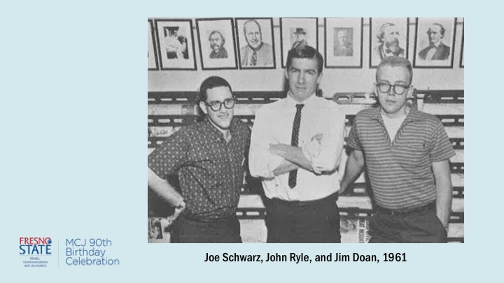 Joe Schwarz, John Ryle, and Jim Doan, 1961