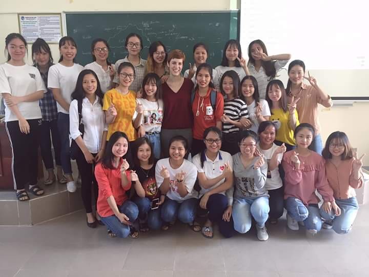 Evans Vietnam students