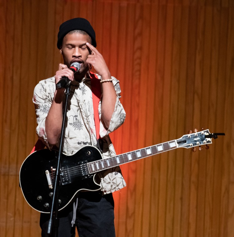 Jacq Malíq, guitarist, rapper, songwriter, and producer.