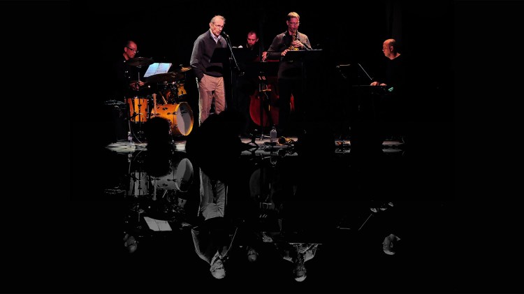 Philip Levine, Benjamin Boone and the band in the studio