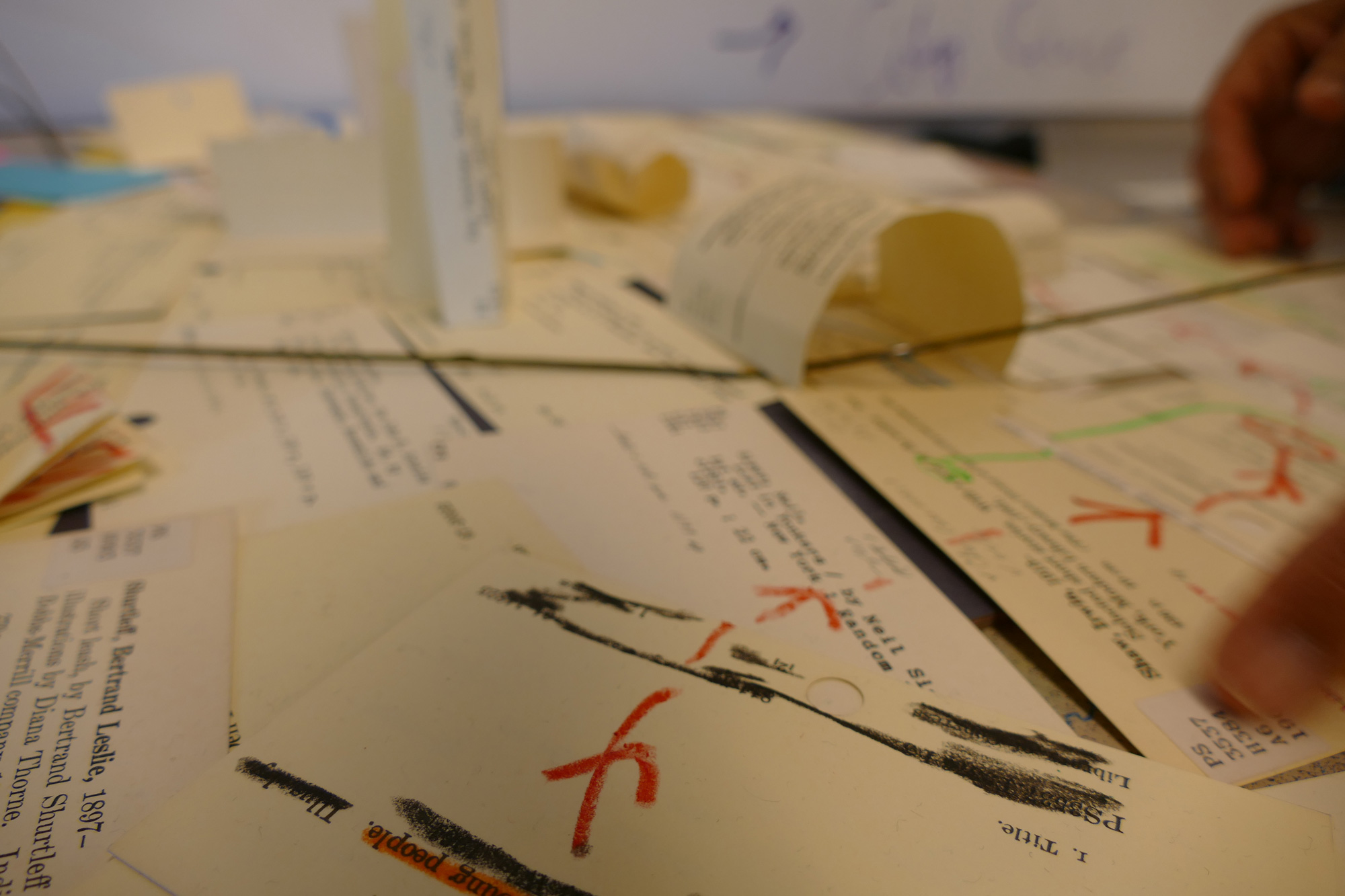 Library Card art project