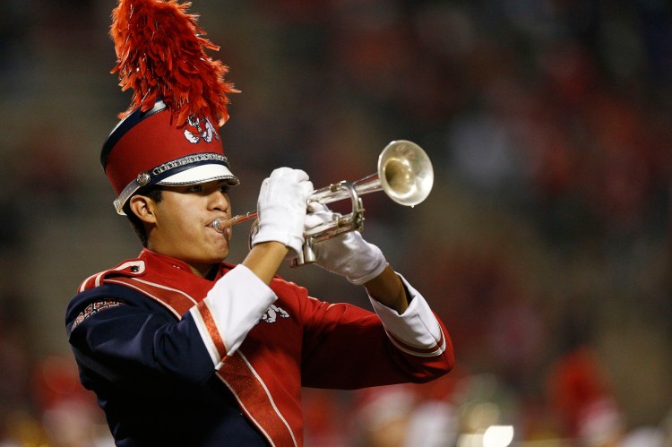 Bulldog Beat Trumpet player - PHOTO BY CARY EDMONDSON