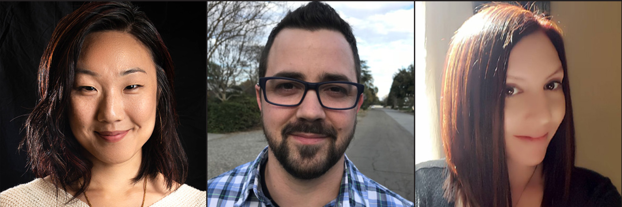 Brynn Saito, Ethan Chatagnier, and Kimberly Horg