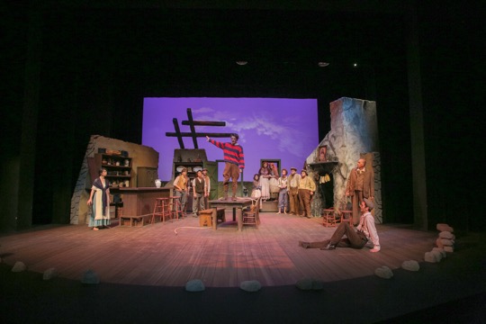 Maggie Srmayan’s set design for “The Playboy of the Western World.” Photo Credit: University Theatre