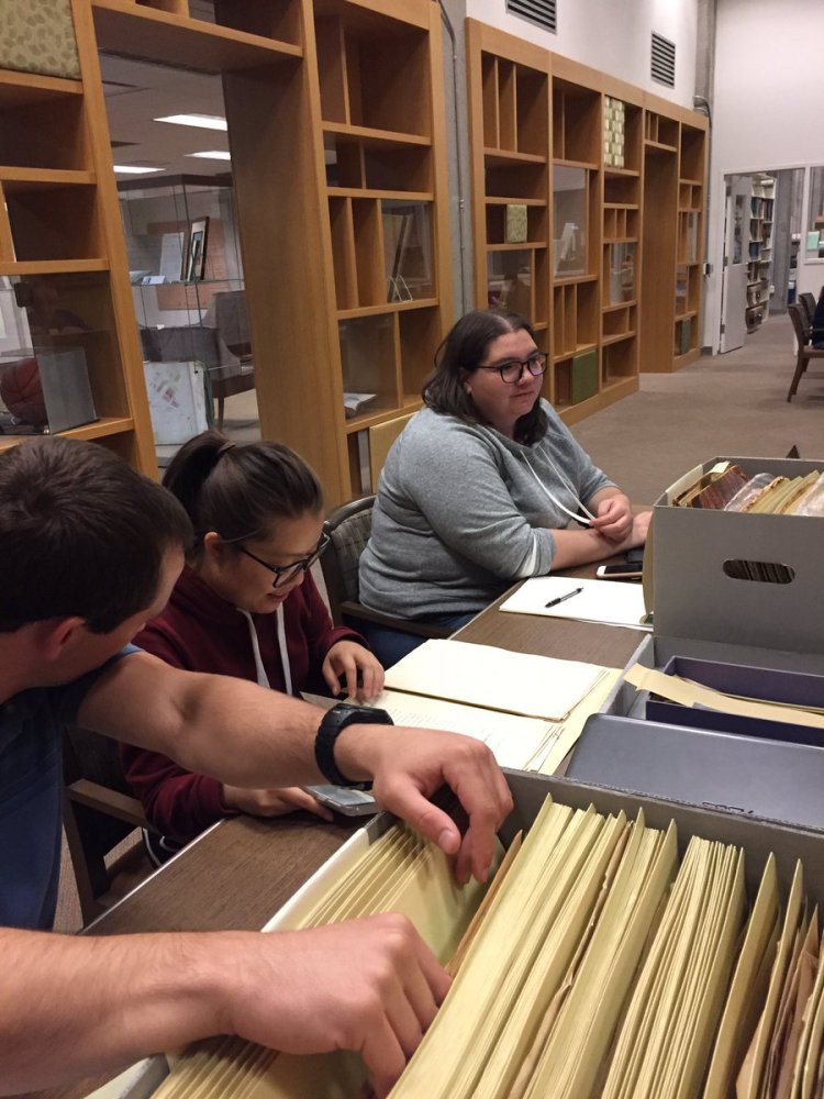 Angel Garduno, Michaella Gonzalez, and Megan Evens
