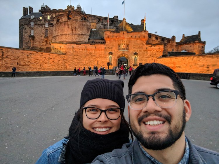 Edinburgh Castle - by Victoria Cisneros