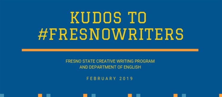 Kudos to #FresnoWriters