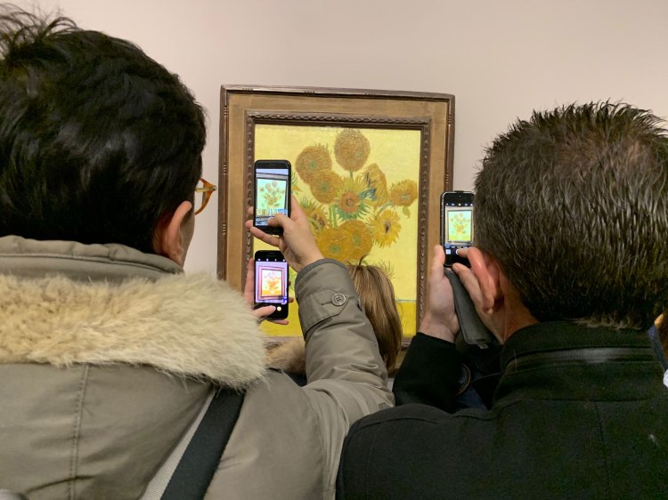 Vincent van Gogh Sunflowers - By Racquelle Justo