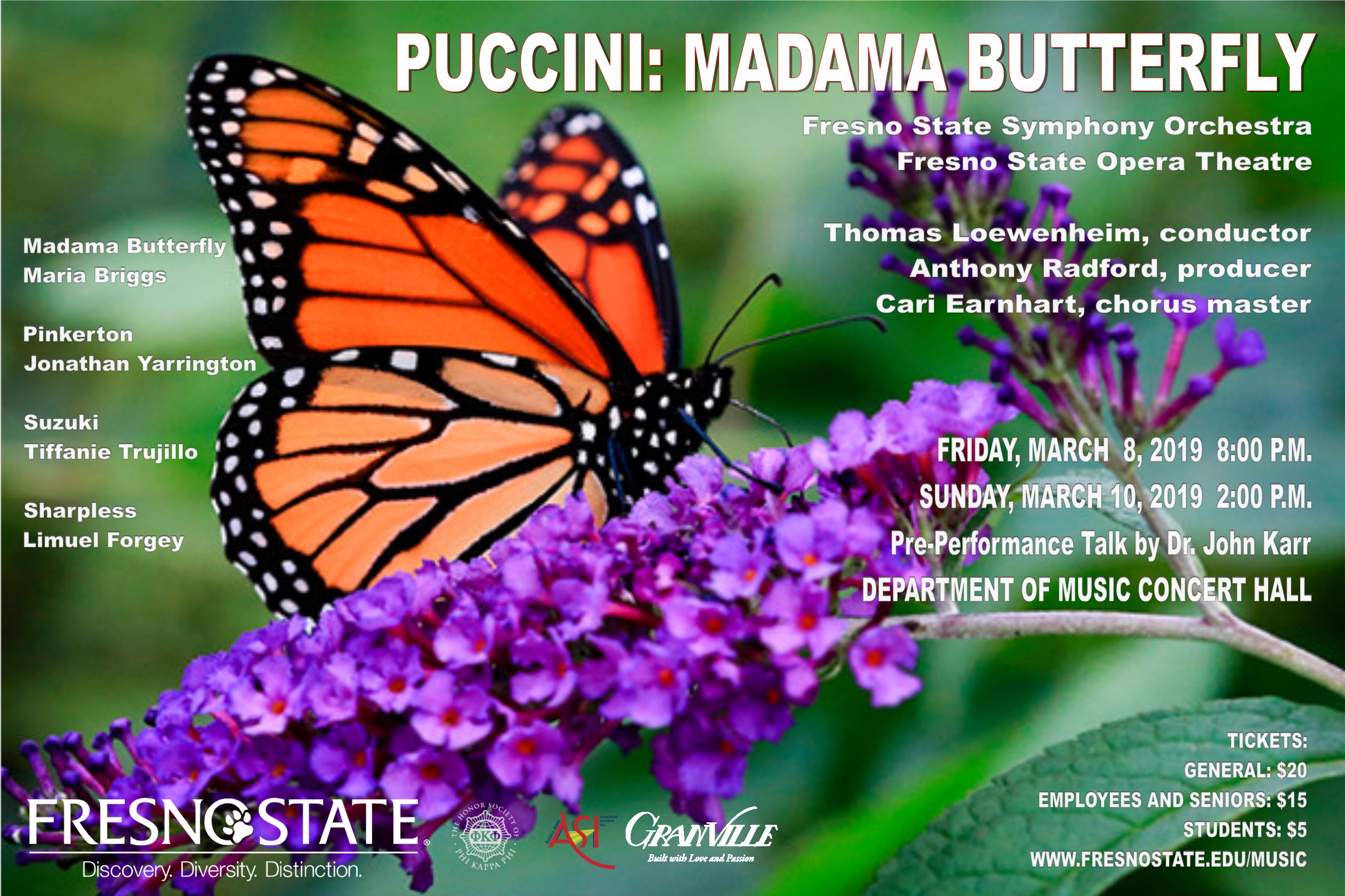 Puccini: Madama Butterfly poster