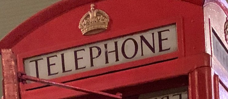 London phone booth