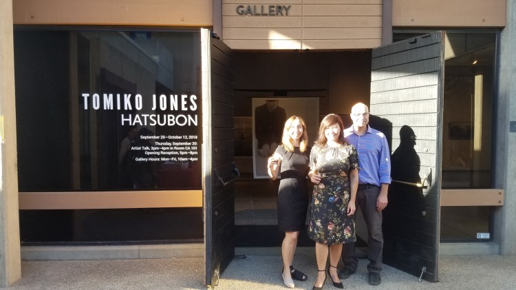 CCA Director Dr. Cindy Urrutia, Tomiko Jones, and Assistant Professor of Photography Neil Chowdhury