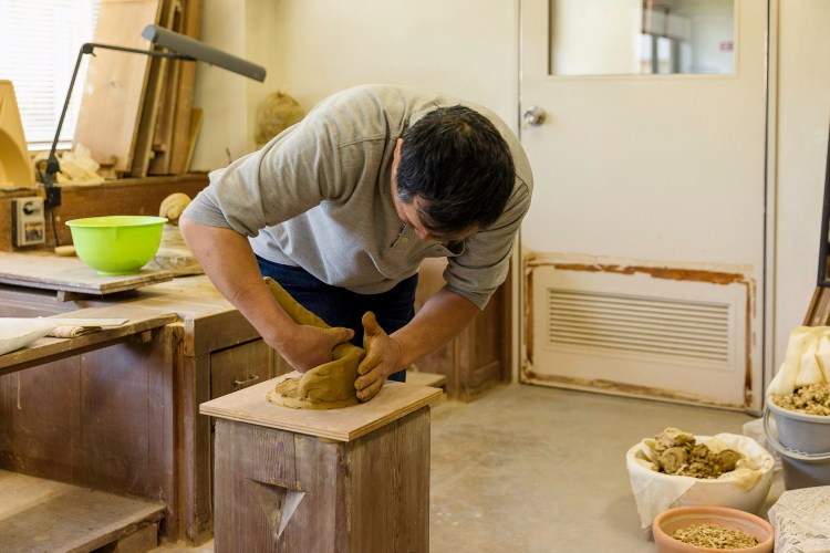 The ancient coil building technique, Nejitate. By Todd Sharp