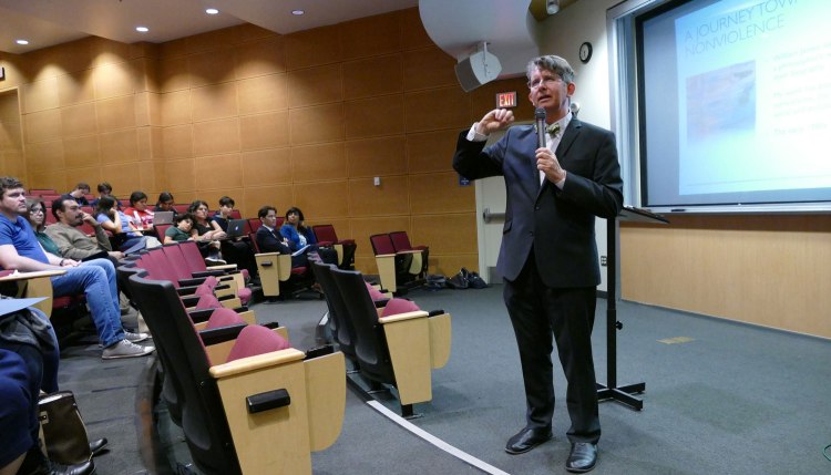 Dr. Andrew Fitz-Gibbon, Professor of Philosophy and Director of the Center for Ethics, Peace and Social Justice at State University of New York College at Cortland.