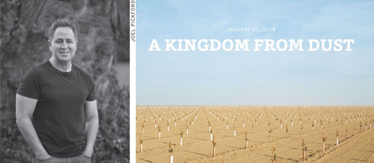 Mark Arax by Joel Pickford and "A Kingdom from Dust" screenshot from www.californiasunday.com