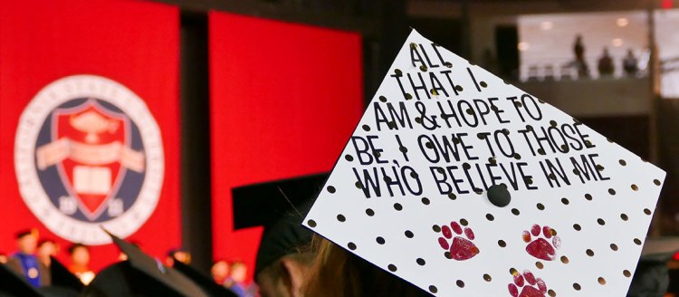 All that I am and hope to be, I owe to those who believe in me.