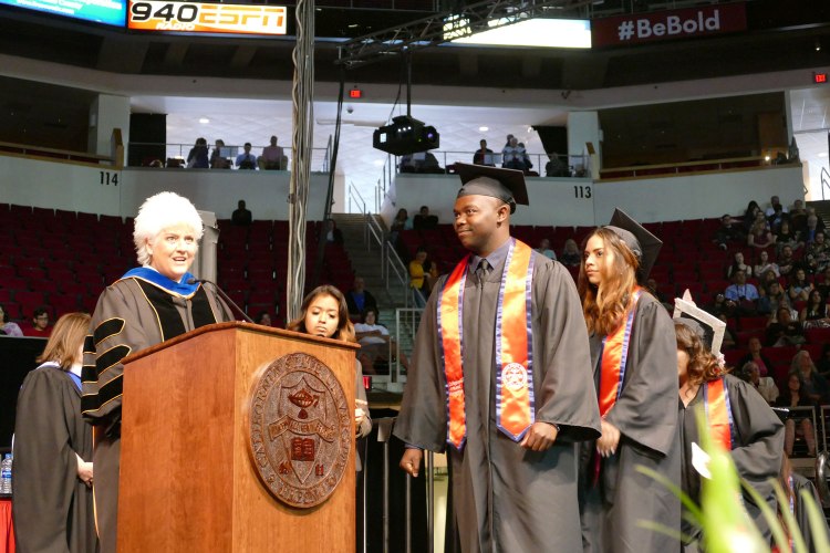 Communication student and former Dean's Office student assistant Jeremiah Johnson.