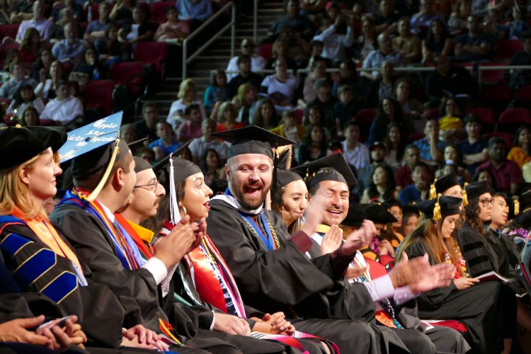 Primavera Leal Martinez is announced as the undergraduate President's Medal recipient.