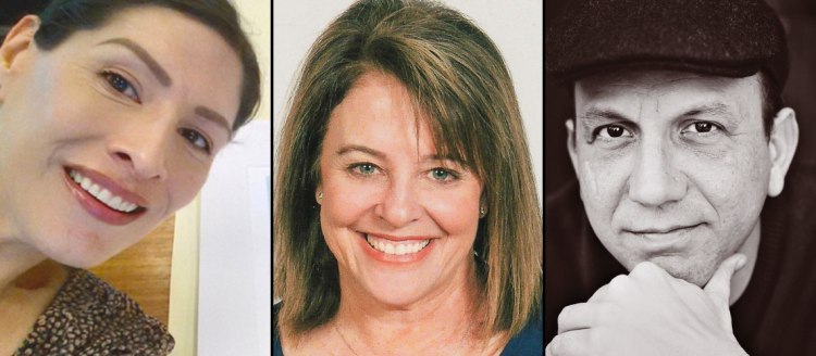 Dr. Melanie Hernandez, Faith Sidlow and Steven Church