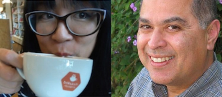 Ryka Aoki and Daniel Olivas