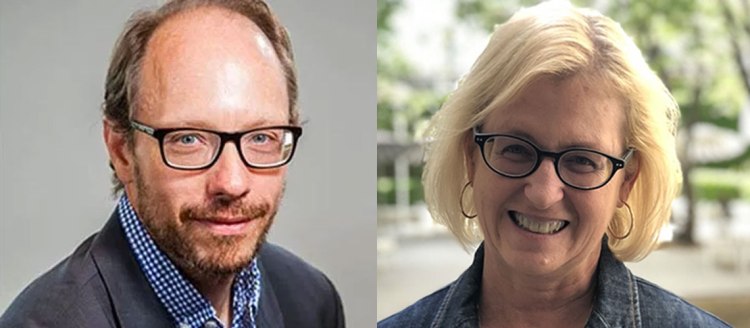 Dr. Sergio La Porta and Dr. Kathleen Godfrey