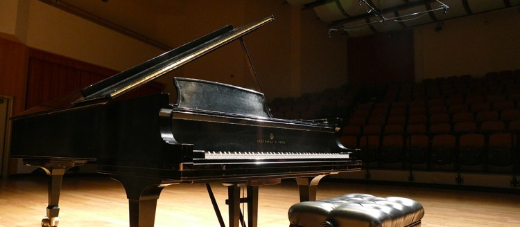 Steinway Model D in the Fresno State Concert Hall