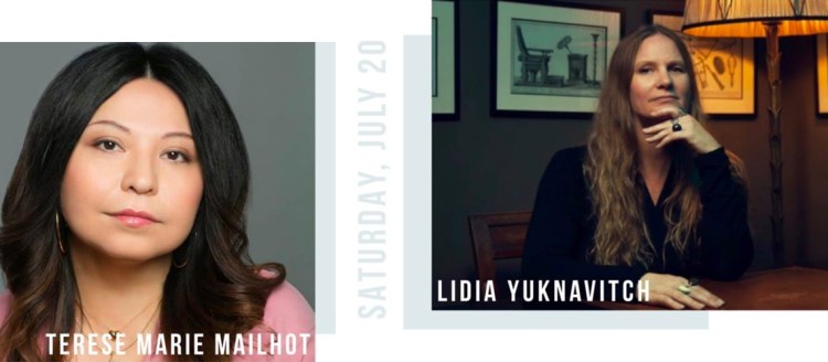 Terese Marie Mailhot and Lidia Yuknavitch