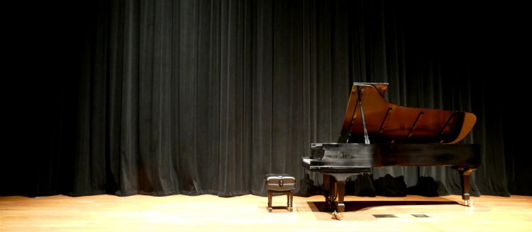 Steinway Model D Concert Grand in the Fresno State Concert Hall.