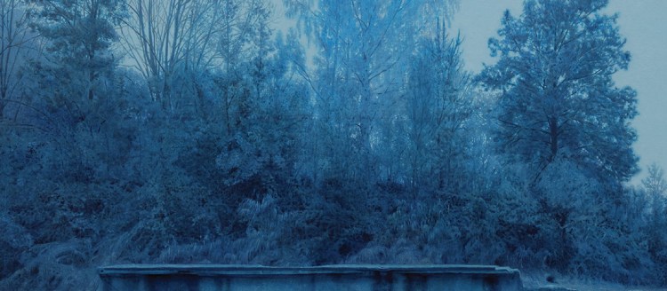 Birkenau, 2014 - Acrylic on linen mounted on wood, Yishai Jusidman