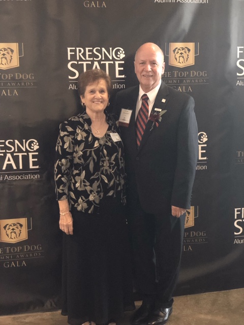 Michael Giovannetti with his wife Silvana.