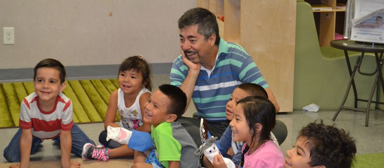 Luis Santana, the executive director of Reading and Beyond