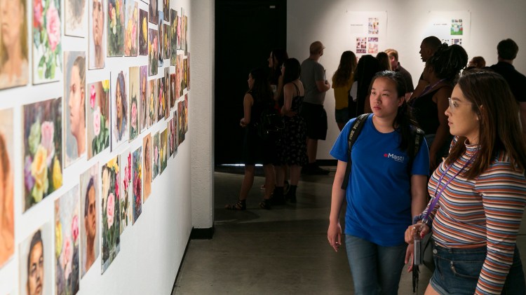 Student showcase at Conley Arts Gallery