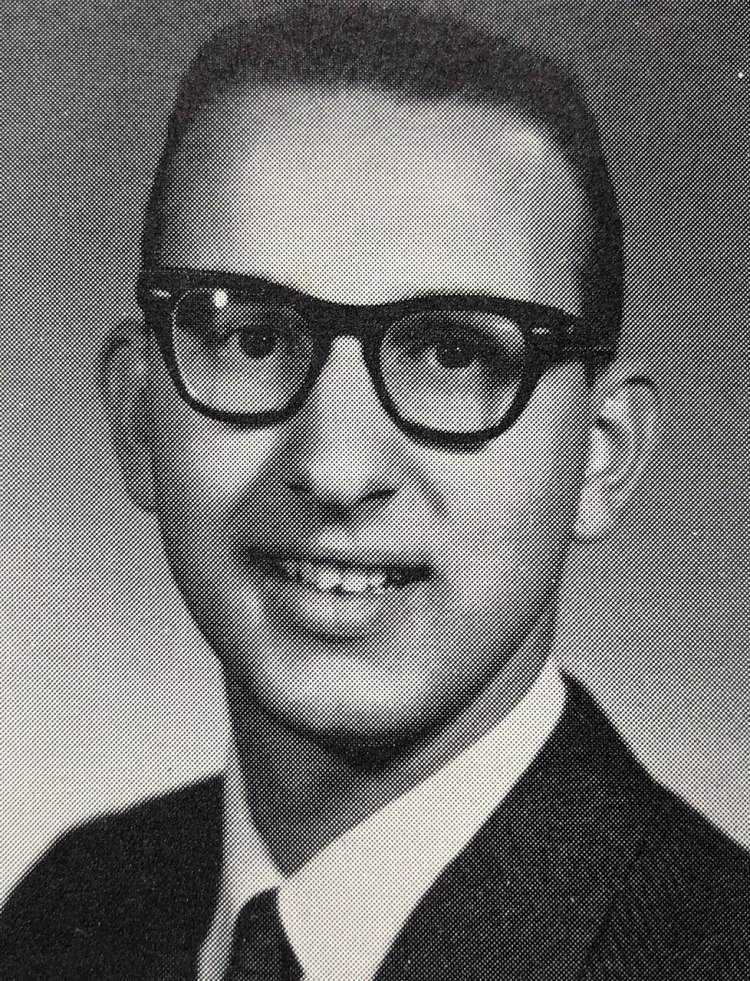 Jim Cardella's 1965 Fresno State yearbook photo.