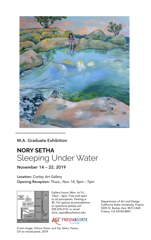 Nory Setha Exhibition Flyer